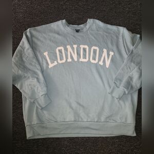 Wild Fable Light Blue 'London' Sweatshirt